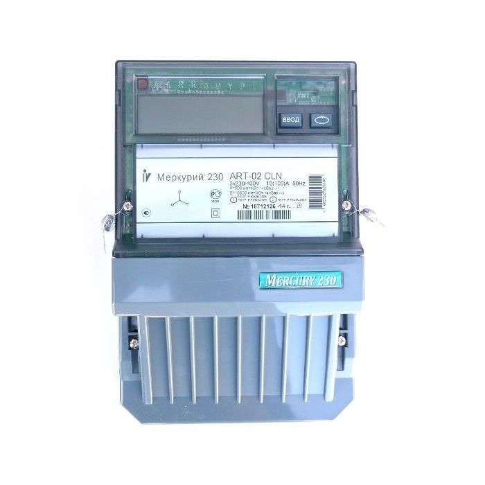 Счетчик Меркурий 230 ART-02 CLN 3ф 10-100А класс точн. 1.0/2.0 многотариф. CAN PLC-I ЖКИ Самарск. вр. Инкотекс М0000051884