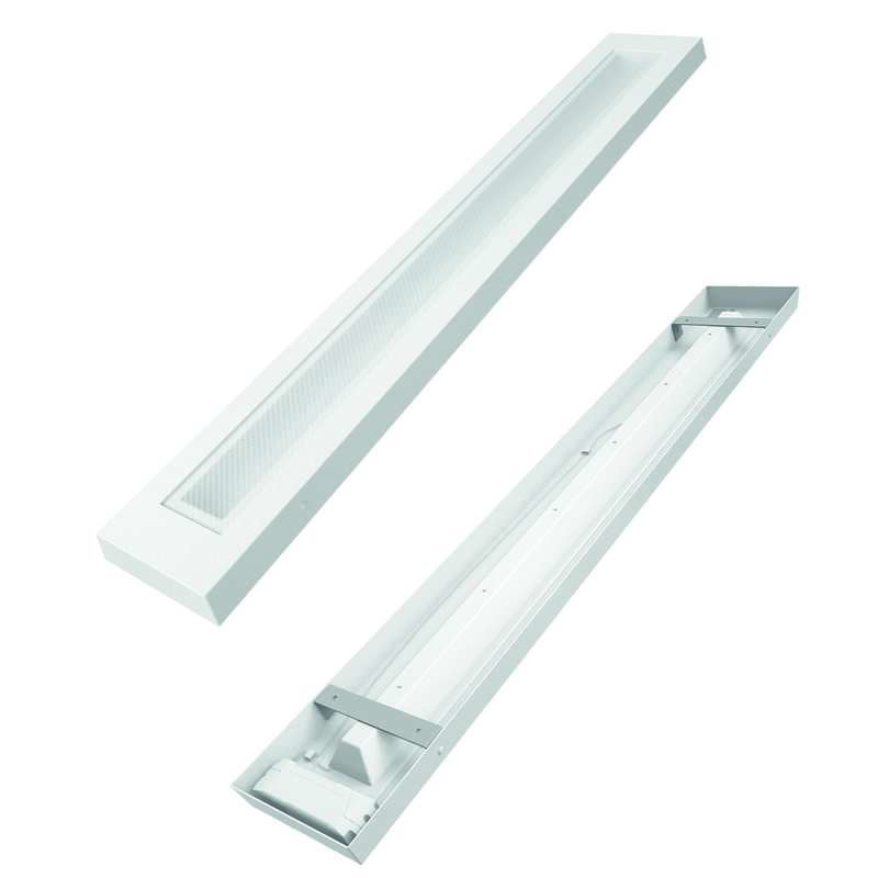 Светильник светодиодный NL Nova120-N-P 40Вт 5000К IP20 4852лм 230В накладной рассеив. призма бел. ЛАДзавод NLNova120NP