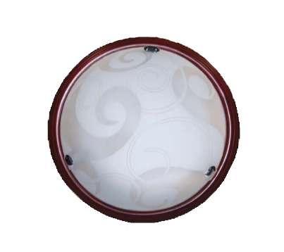 Светильник "Вертиго" 3х60 D46 3х60Вт E27 IP20 вишня Альфа Лайт 2844/м