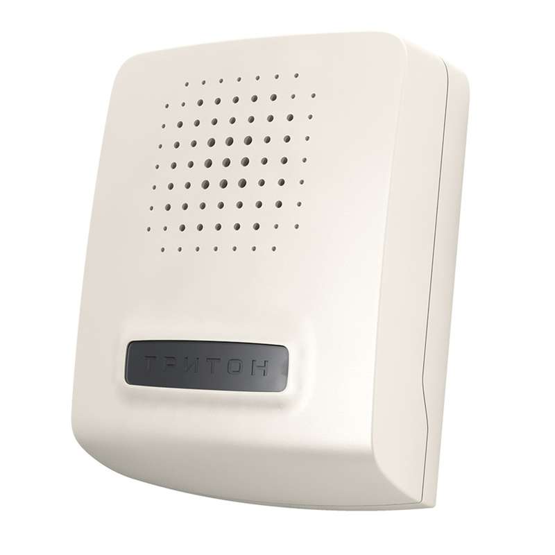 Звонок проводной Сверчок тройной ди-до 220В 80-90дБА бел. МОНОМАХ СВ-02