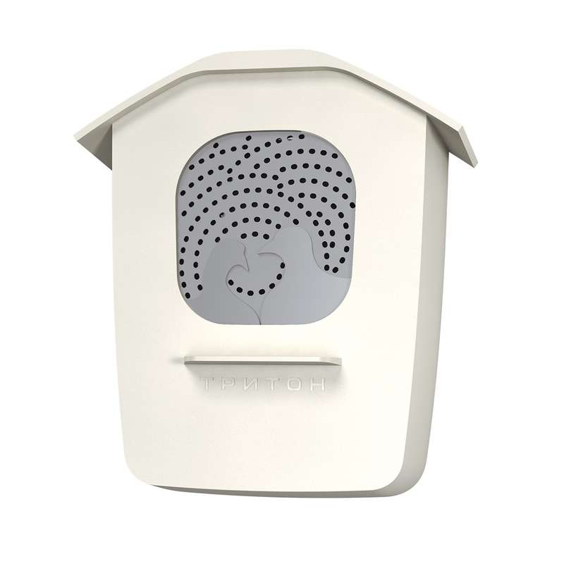 Звонок проводной Дуэт электрон. гонг 220В 80-90дБА бел. МОНОМАХ ДТ-04