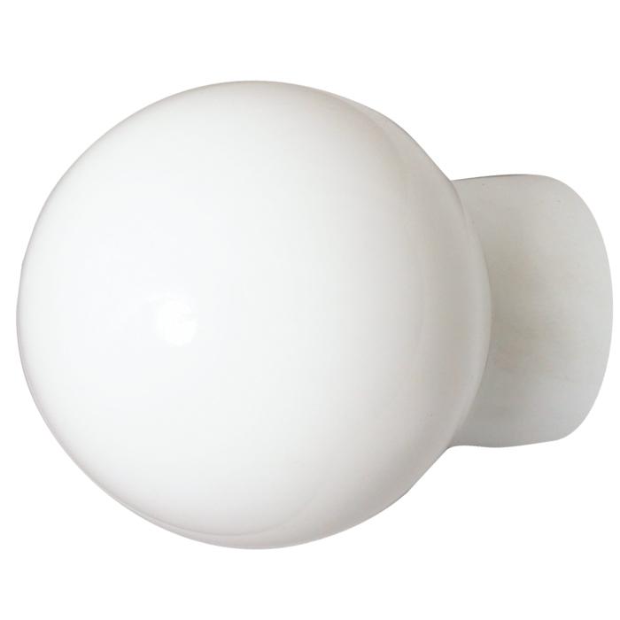 Светильник НББ 64-60-080 "Шар" d150 1х60Вт E27 IP20 опал/корпус прямой бел. Элетех 1005100165