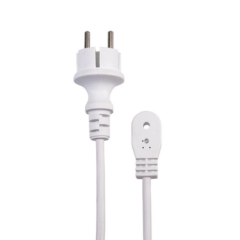 Гирлянда "Белт Лайт" 2жил. 50м шаг 40см 125 патронов E27 IP65 бел. круглый провод Neon-Night 331-242