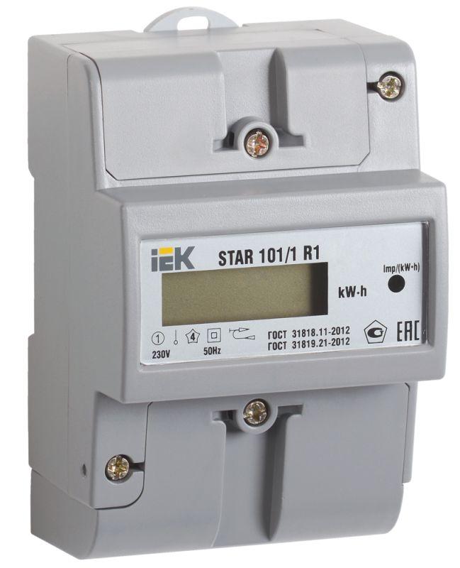 Счетчик STAR 101/1 R1-5(60)Э 1ф 5-60А IEK CCE-1R1-1-02-1