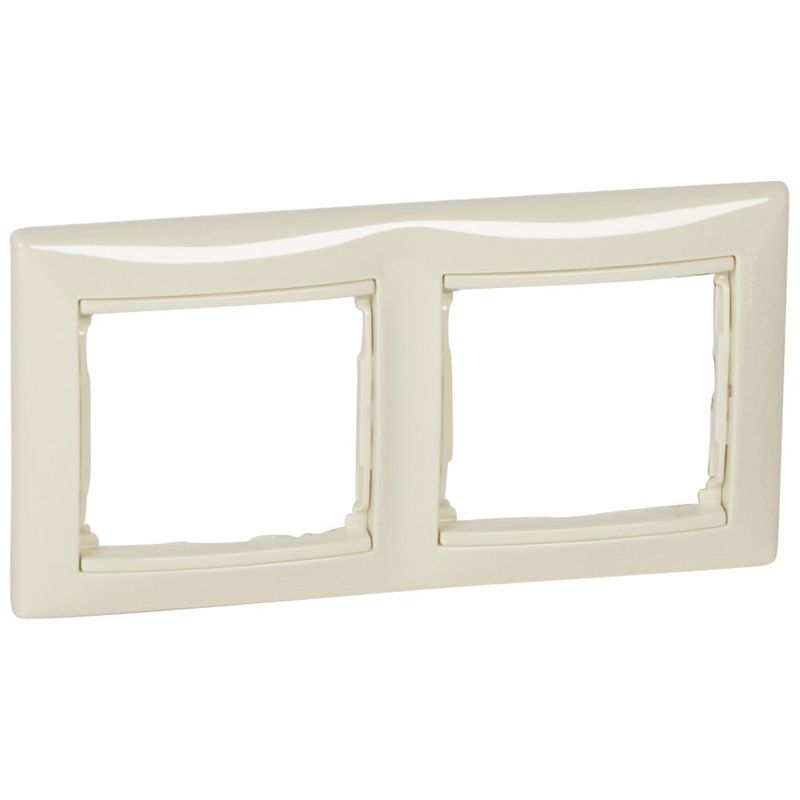 Рамка 2-м Valena горизонт. сл. кость IEK 774352