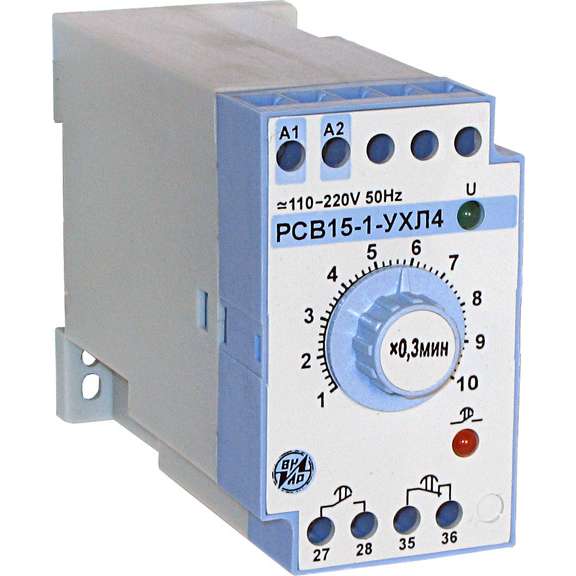 Реле времени РСВ-15-1 110/220В AC 0.3-3с ВНИИР A8120-76917054