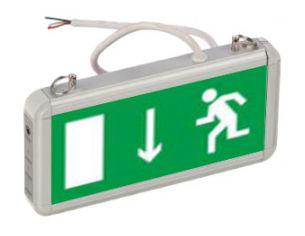 Указатель эвакуационный TLEM 01-12-C11 "вниз" Technolux 15718