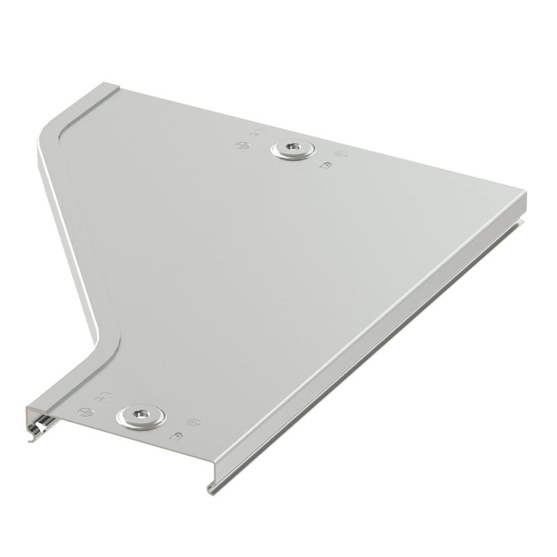 Крышка на переходник RRS левосторонний 150/100 гор.оцинк. в компл. с метизами и пластинами PTCE DKC 38163KHDZ