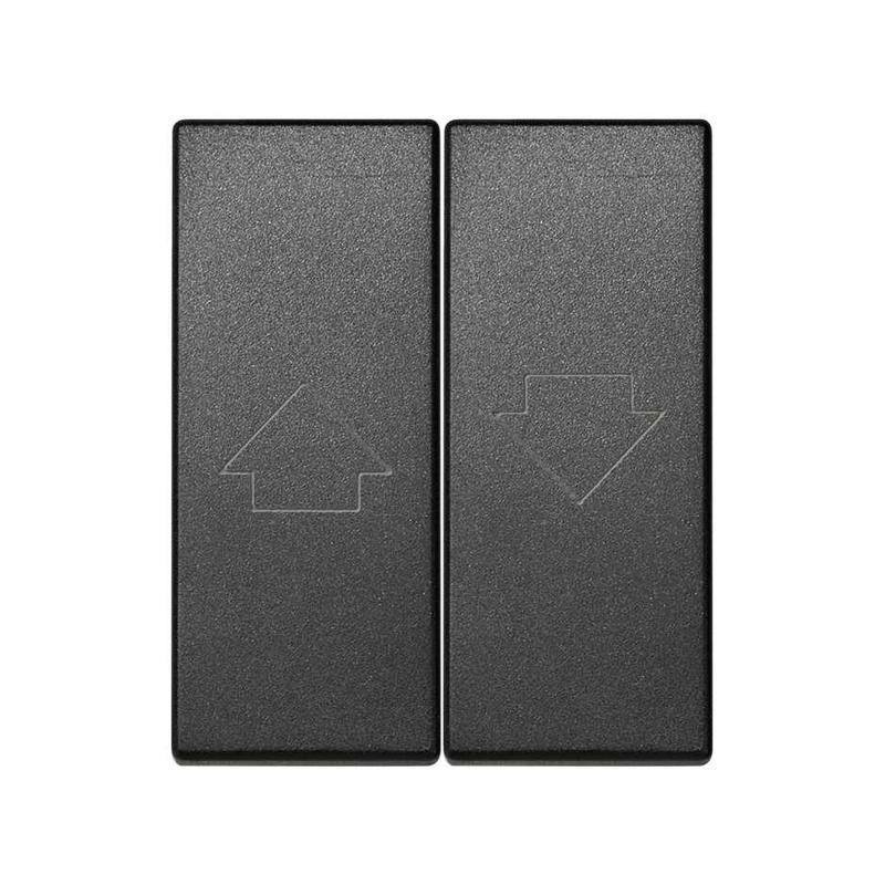 Клавиша двойная для 75396-69 Simon82 Centralizations графит 82029-58