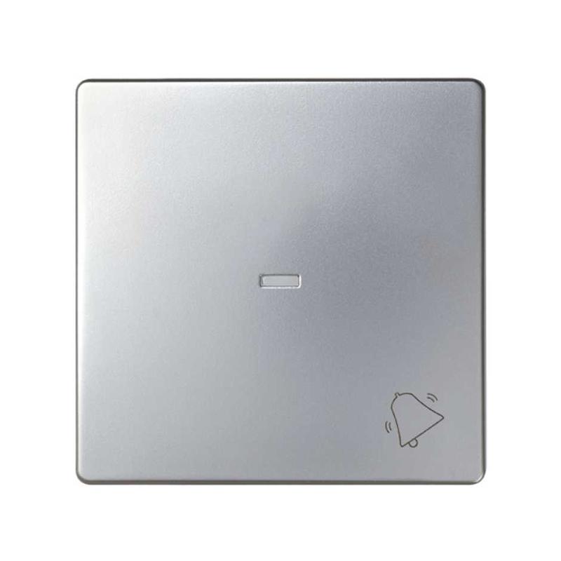 Клавиша с пиктограммой "звонок" алюм. Simon82 Detail 8200015-033