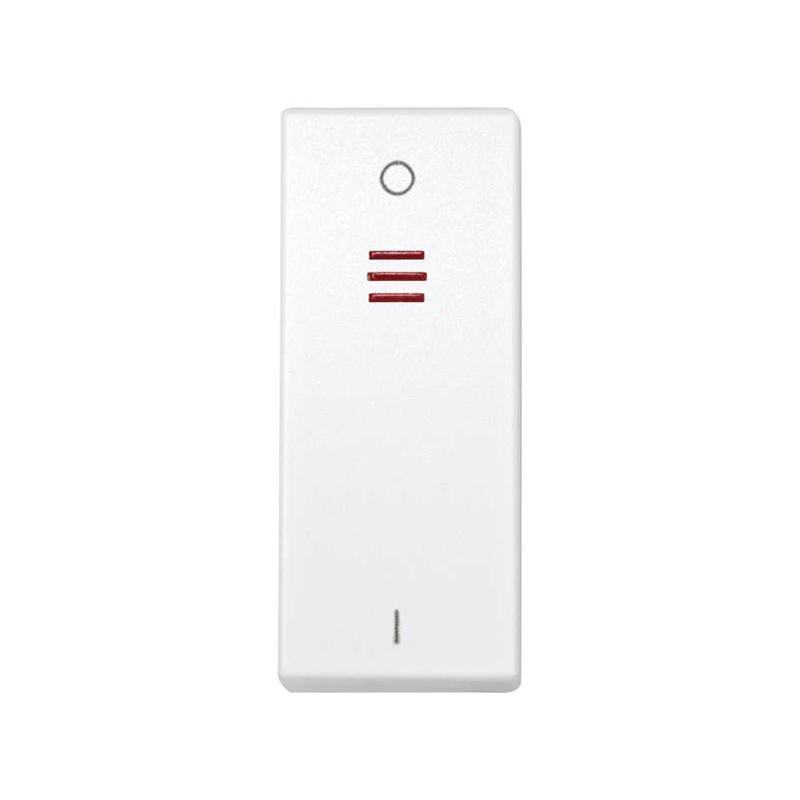 Клавиша узкая с индикатором для 75134-69 Simon82 Centralizations бел. 82032-60