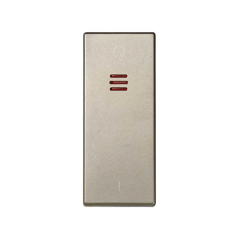 Клавиша узкая с индикатором для 75134-69 Simon82 Centralizations шампань 82032-64