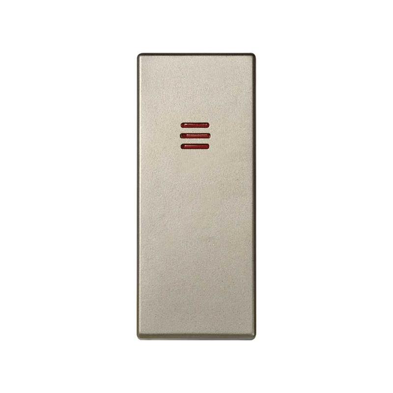 Клавиша узкая с индикатором для 75201; 75253; 75150-69 Simon82 Centralizations шампань 82011-64