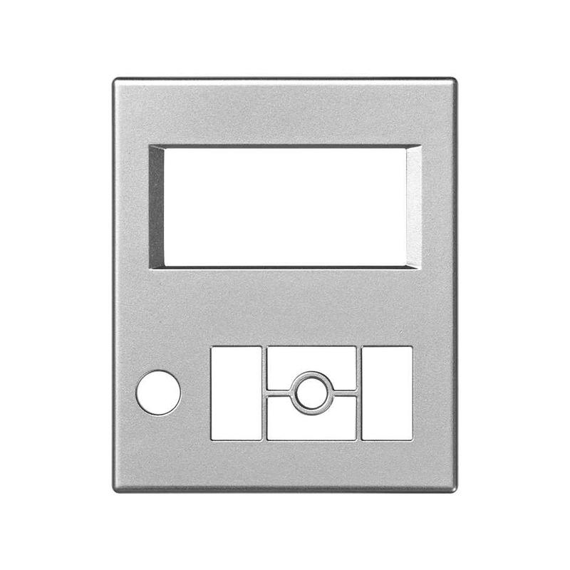 Накладка розетки 75252-39 Simon82 Centralizations алюм. 82058-53