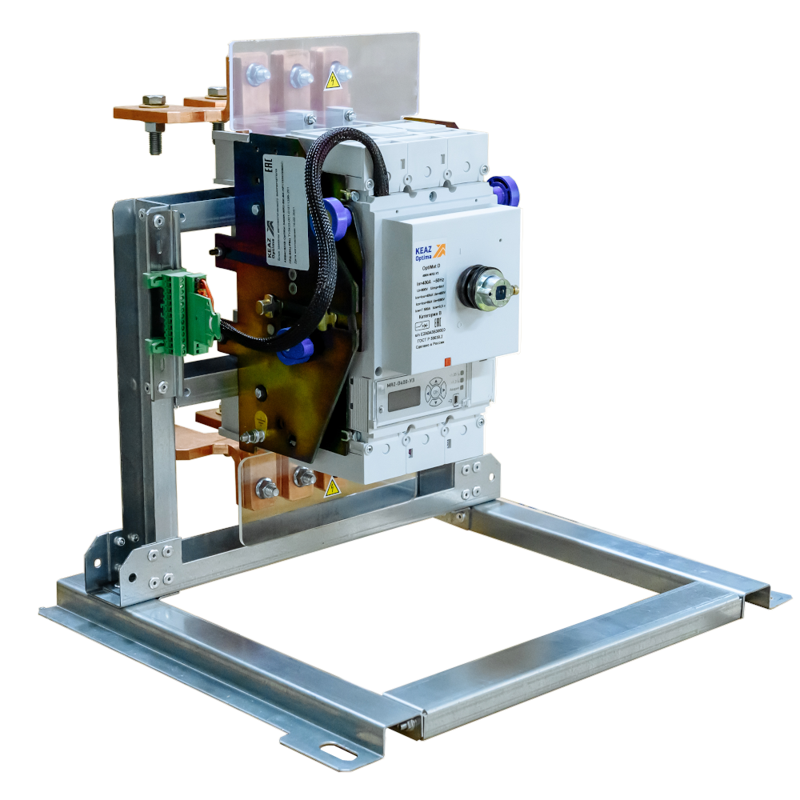 Блок замены автоматического выключателя А3716-OptiMat D160N-MR1-ВИ-ВК-НР110DC/230AC-ПРД-ВВЦ-РВЦ КЭАЗ 394069