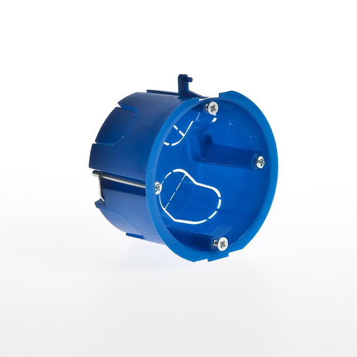 Коробка установочная СП 65х45 для гипсокарт. с метал. лапками IP30 Ruvinil 10172