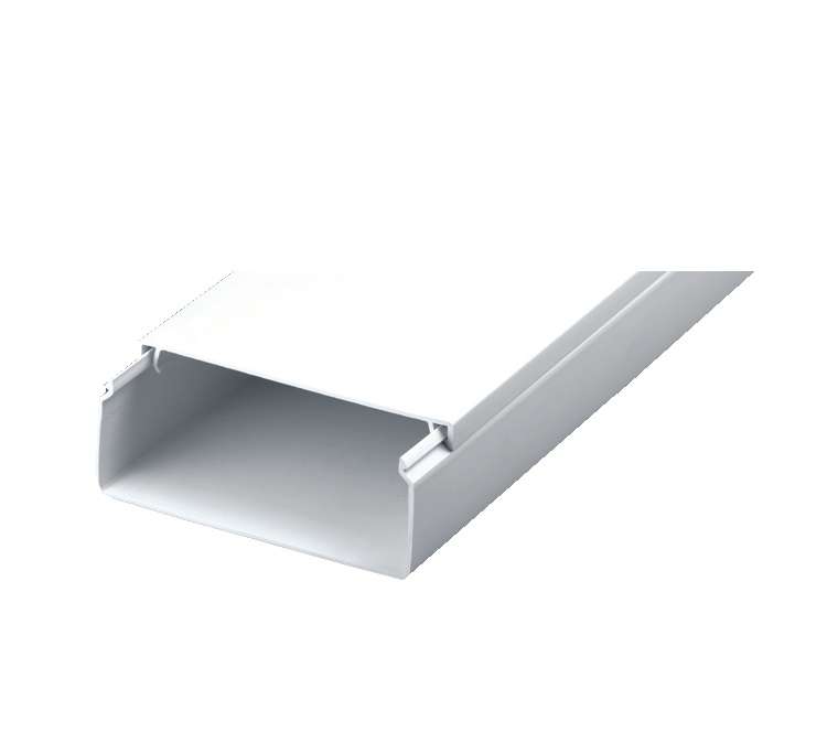 Кабель-канал 100х40 L2000 с двойн. замком пластик Урал Пак КК-19100040-024