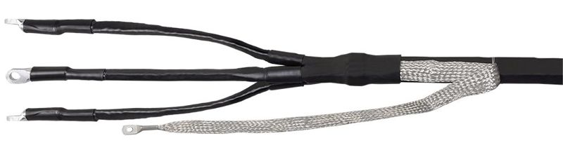 Муфта концевая КВ(Н)тп 3х150/240 с наконечн.; пайка бумаж. изол. 1кВ IEK UZM-BIK1-NVN3-150240SP