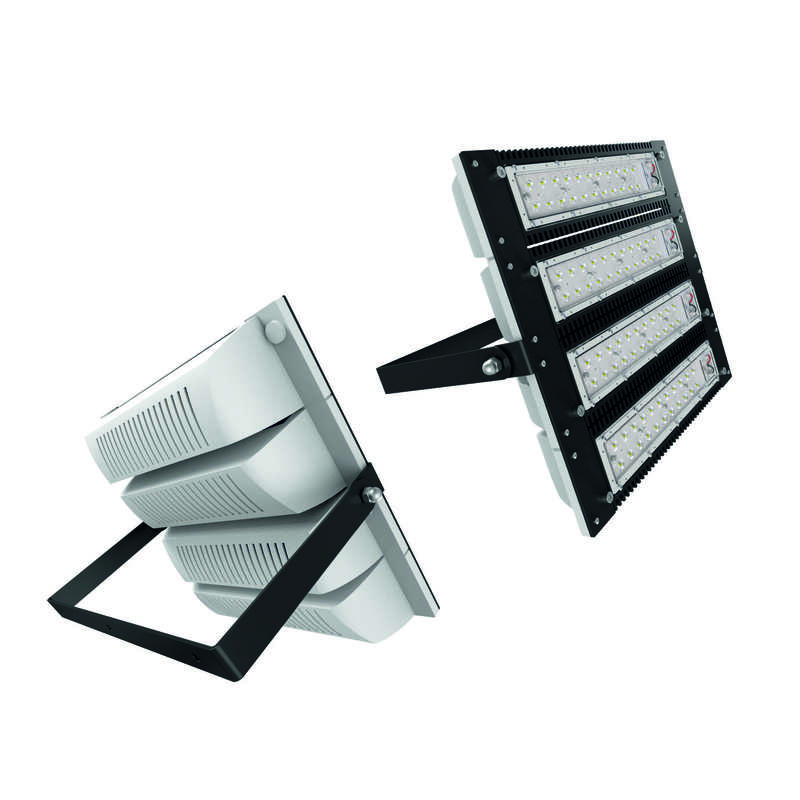 Светильник светодиодный LAD LED R500-4-M-6-220L IP67 33066лм 5000К 220Вт 100-305В КСС типа "Ш" крепление на лире бел. ЛАДзавод LADLED4M6220L