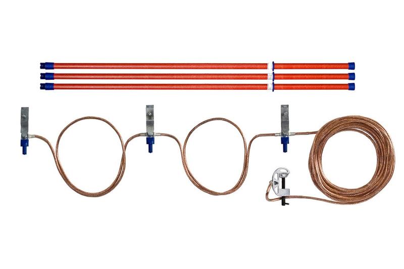 Заземление переносное ЗПЛ-10-3 Д 95кв.мм 3 штанги Антиток Д404829