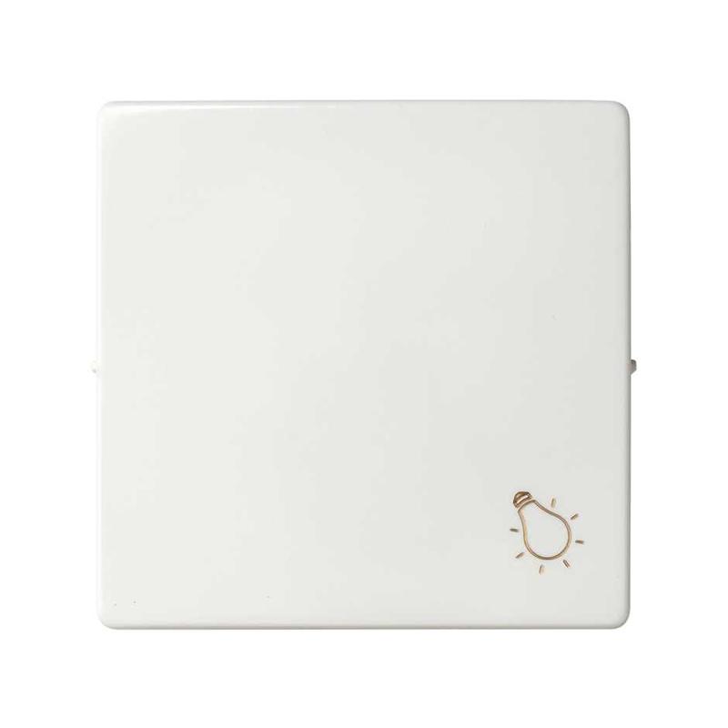 Клавиша с пиктограммой "лампа" для 75150-; 75152-39 Simon82/82Nature бел. 82018-30