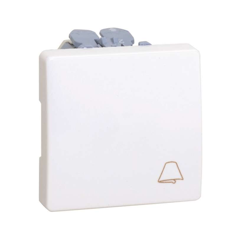 Механизм кнопки клавишной "свет" 10А 250В Simon27 бел. 27151-65