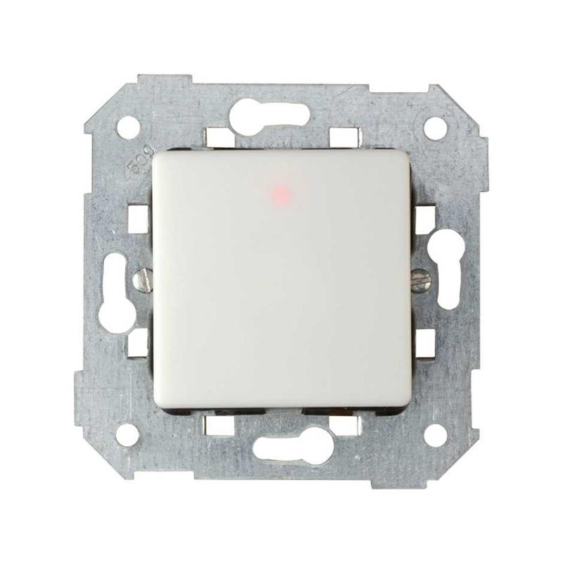 Механизм кнопки основная с подсветкой и таймером (5с-15мин) 750Вт Simon27/82/82Nature/88 75325-39