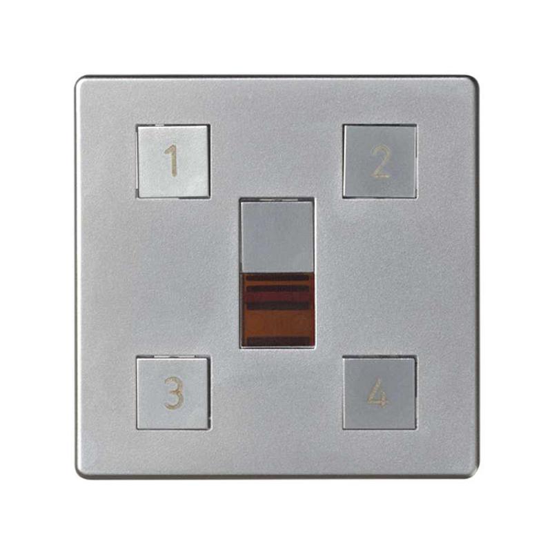 Накладка на 75326-39 Simon82/82Nature алюм. 82048-33