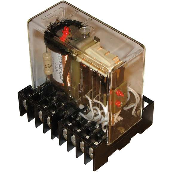 Реле промежуточное РП-16-1М 220В DC 2/4 задн. присоед. ЧЭАЗ A8119-77951569