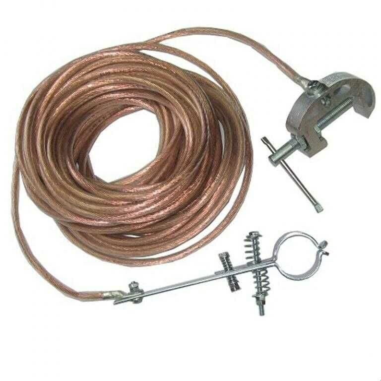 Заземление переносное ЗПС-1 Д для пожарных стволов 25кв.мм длина спуска 20м Антиток Д413687