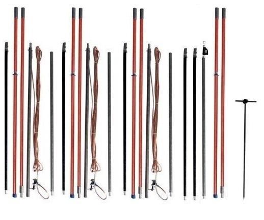 Комплект для заземления ВЛ 10кВ без подъема на опору КШЗ-10Д 50кв.мм Антиток Д413697