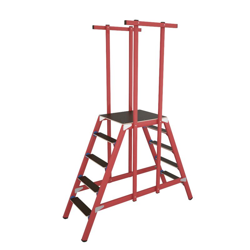 Стремянка диэлектрическая ССД-1.2 П (подмость) с симметричной опорой стеклопластик. Антиток Д413773