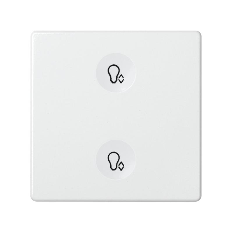 Выключатель сенсорный 2-кл. СП Simon 82 Sense IP20 с тематич. маркир. Т3 бел. Simon 8000625-030