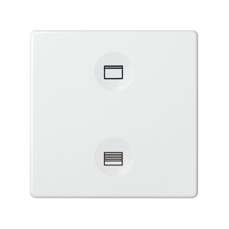 Выключатель сенсорный 2-кл. СП Simon 82 Sense IP20 с тематич. маркир. Т2 бел. Simon 8000624-030