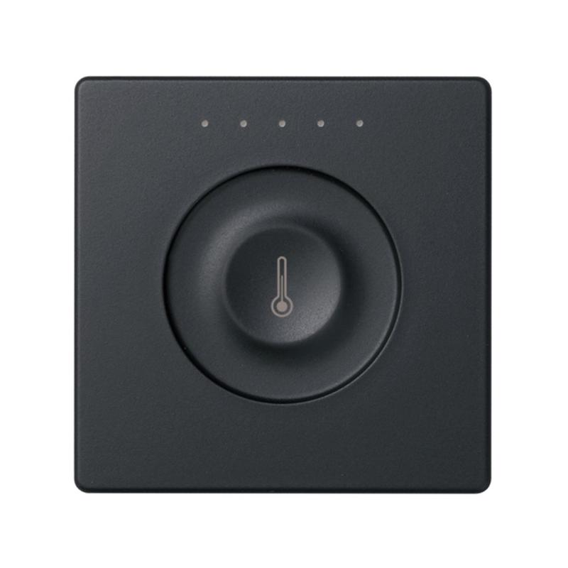 Выключатель сенсорный 1-кл. СП Simon 82 Sense IP20 с тематич. маркир. Т3 регулир. графит Simon 8000615-038