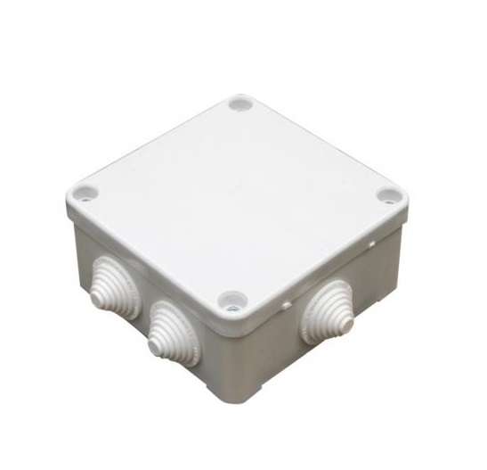 Коробка распределительная ОП 141х141х58мм IP44 бел. БелТИЗ КЭМ 7-16-7