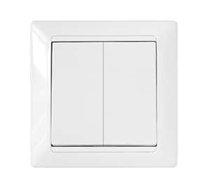 Выключатель 2-кл. СП 10А бел. Bylectrica С5 10-803