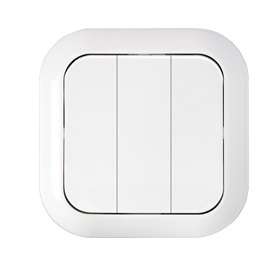 Выключатель 3-кл. СП 10А бел. Bylectrica C05 6-234