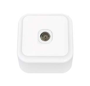 Розетка телевизионная TV 1-м ОП бел. Bylectrica ТР4-037