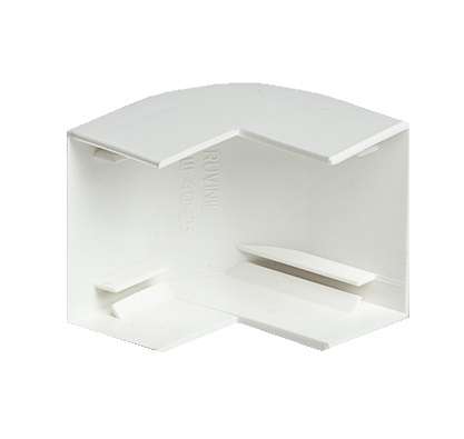 Угол для кабель-канала РКК внешний 60х60 бел. Ruvinil УВШ-60х60