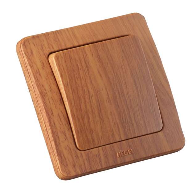 Переключатель 1-кл. СП Мастер 16А 250В дуб HEGEL ВС16-361-05