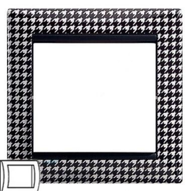 Рамка 1-м Valena гусиные лапки (блист.) IEK 694349