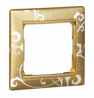 Рамка 1-м Valena зол. барокко (блист.) IEK 694367