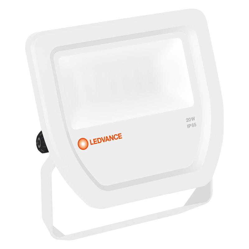 Прожектор светодиодный Floodlight 20Вт 3000К IP65 2100лм ДО бел. LEDVANCE 4058075097469