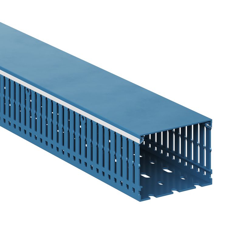 Кабель-канал перфорированный 80х60 L2000 RL6 син. DKC 01239RL