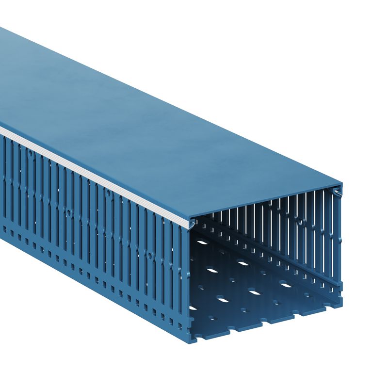Кабель-канал перфорированный 120х80 L2000 RL6 син. DKC 01259RL
