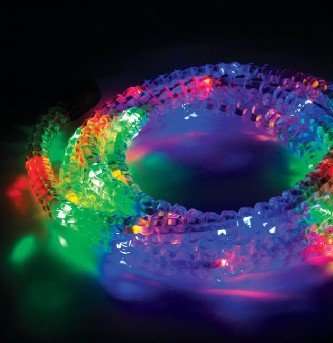 Гирлянда Дюралайт "Crystal" 6м (в инд. упак. с набором для подключения: вилка IP44 выпрямитель) Космос KOC-DL-2W13-RGB-6M