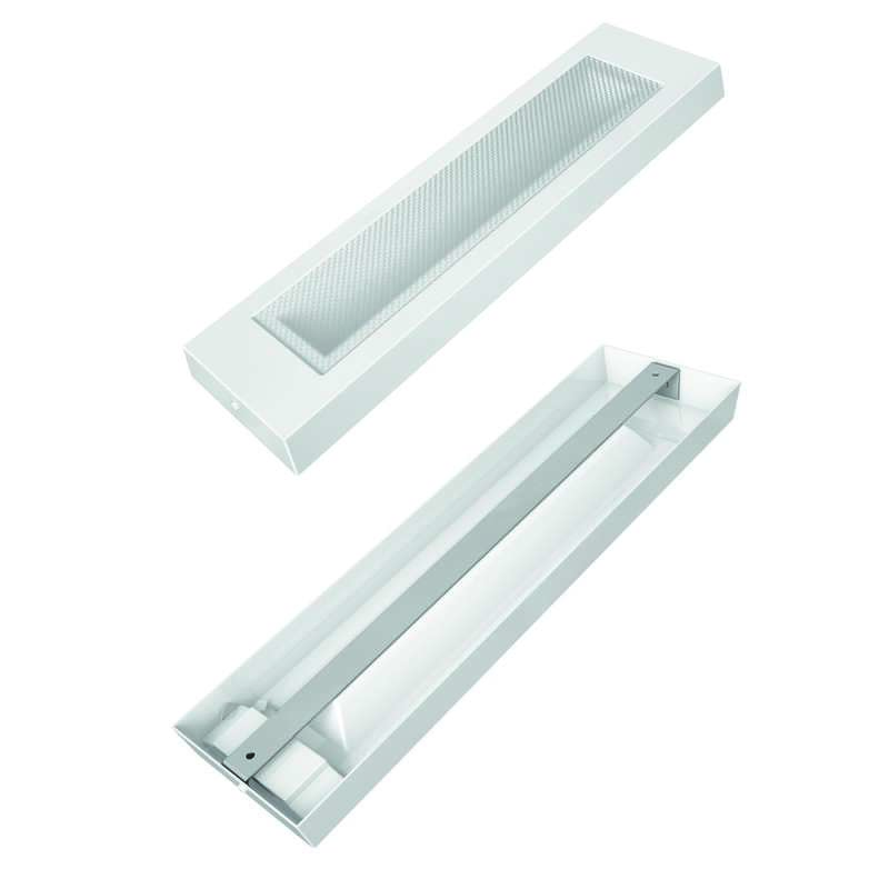 Светильник светодиодный NL Nova30-N-P 15Вт 5000К IP20 1819лм 230В накладной рассеив. призма бел. ЛАДзавод NLNova30NP