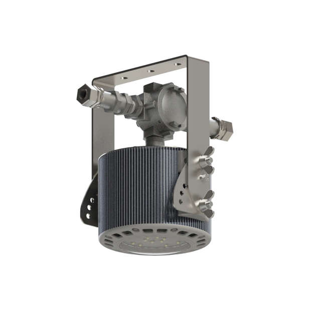 Светильник светодиодный взрывозащ. ПСС-30 Колобок Д 1Ex 4000К IP65 проходная клеммн. коробка крепление скоба ФОКУС PSS00-030D0DDD01F06001