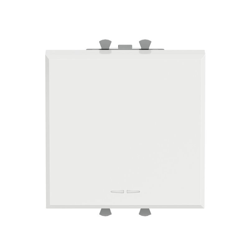 Выключатель модульный 1-кл. 2мод. Avanti "Белое облако" 16А IP20 бел. DKC 4400102